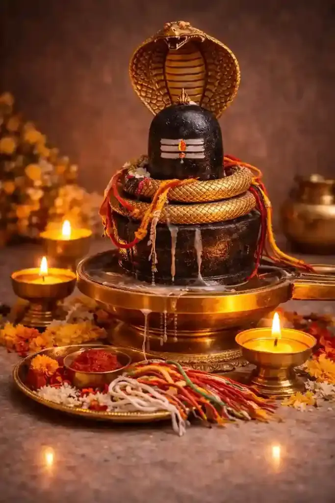 Kaal Sarp Dosh Puja with pandit performing havan for Rahu Ketu shanti
